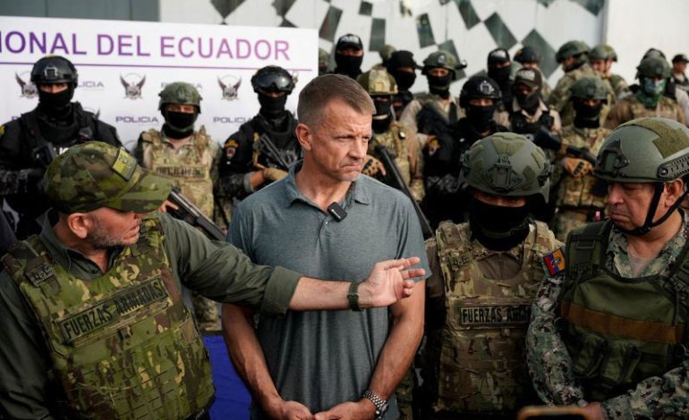Erik Prince Secures 10-Year Contract with Haiti to Fight Gangs and Restore Taxation